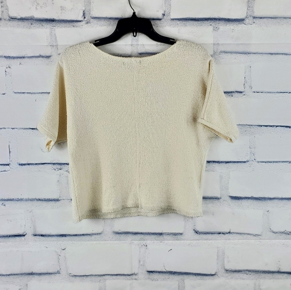 Mango Tops - Mango - cream crop top